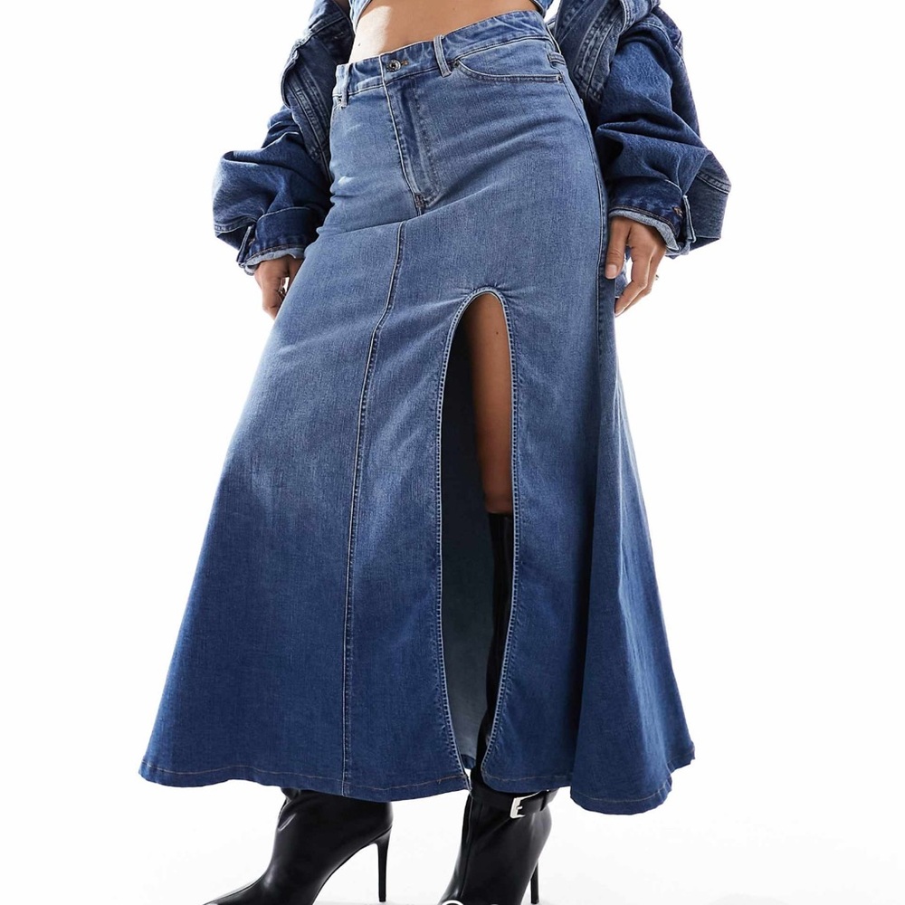 Bardot Blue Denim Skirt